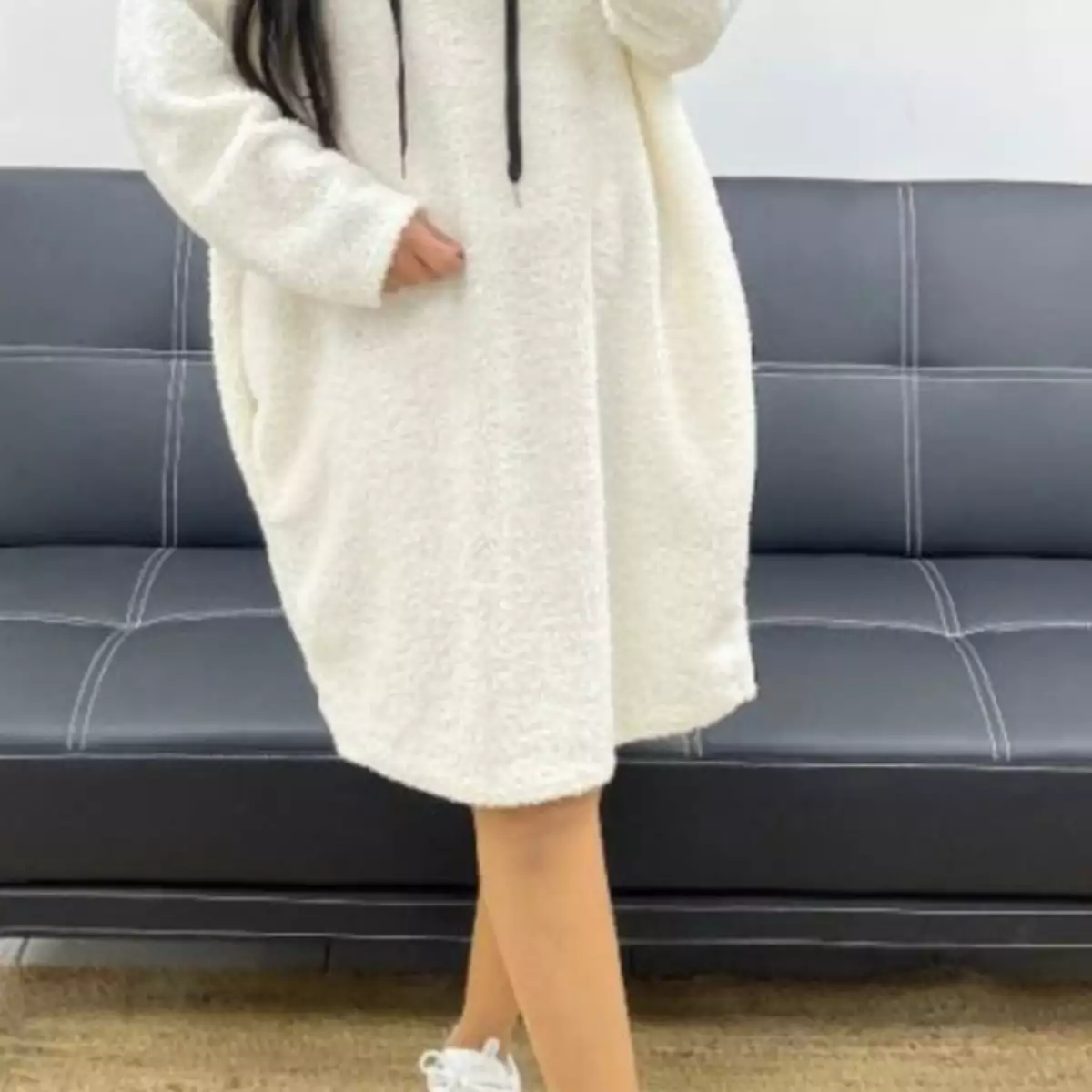 Robe pull oversize