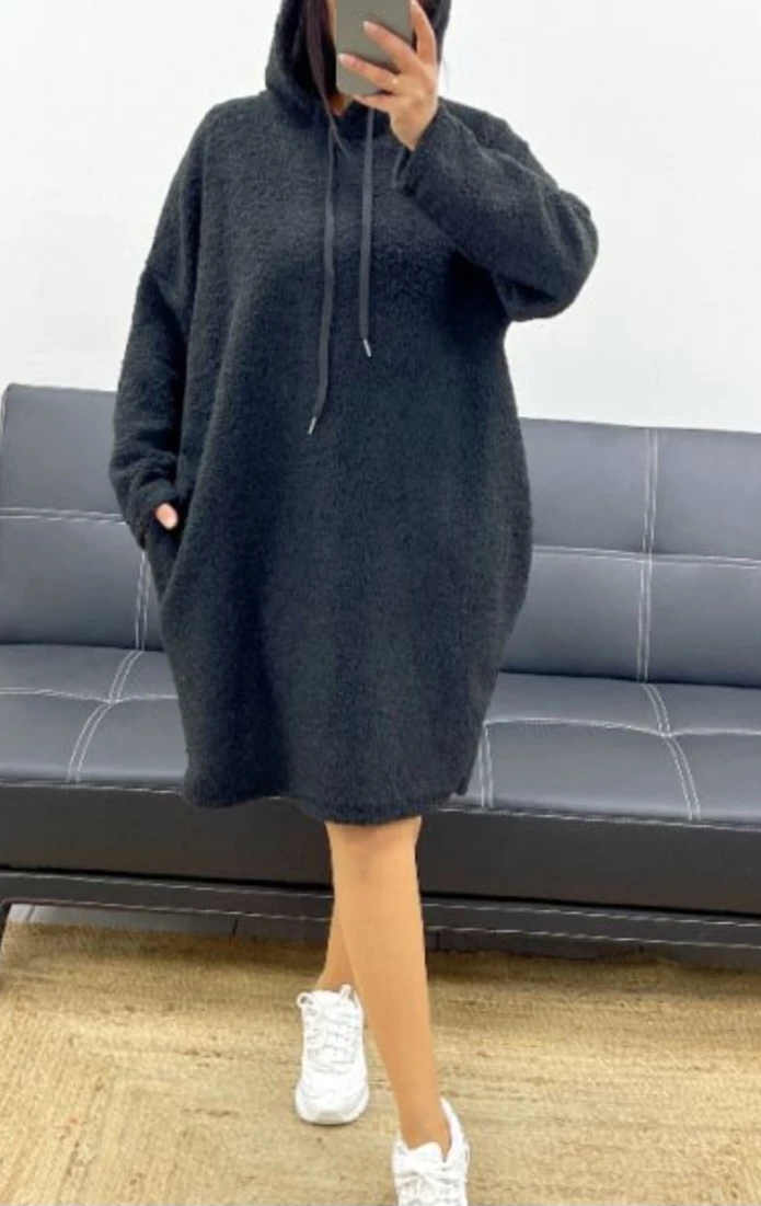 Robe pull oversize