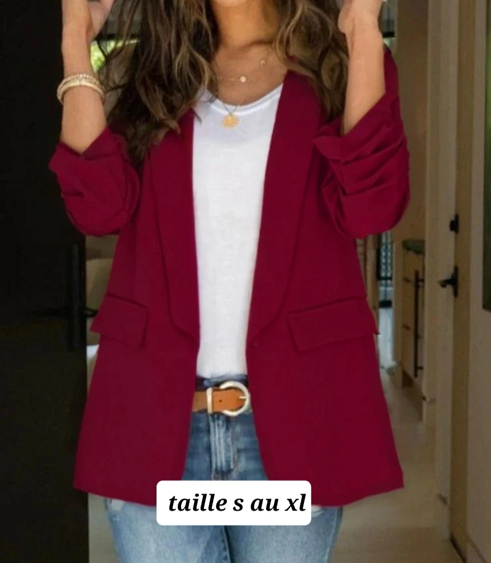 Veste bordeaux